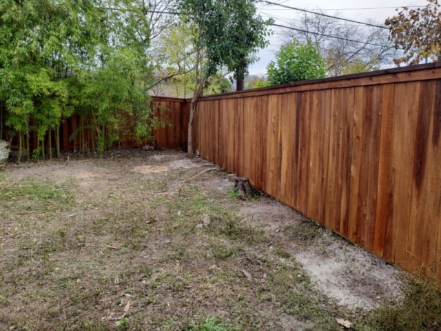 Vertical Wood Fence Designs • Austin Fence Builders